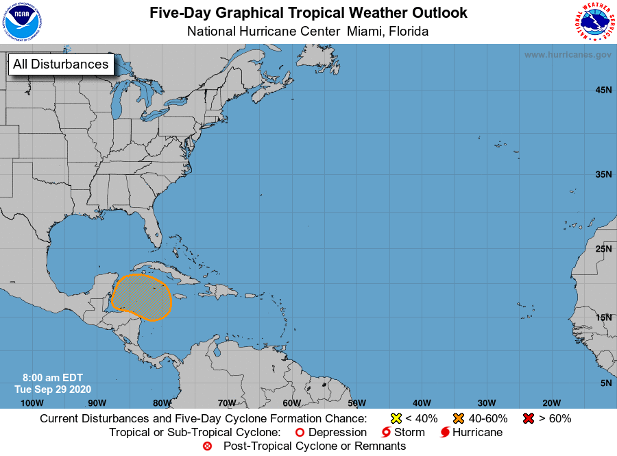 Five-Day Graphical Tropical Weather Outlook